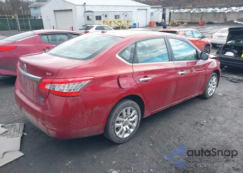2013 Nissan Sentra Sv z USA, uszkodzony, nr VIN 3N1AB7AP8DL699165